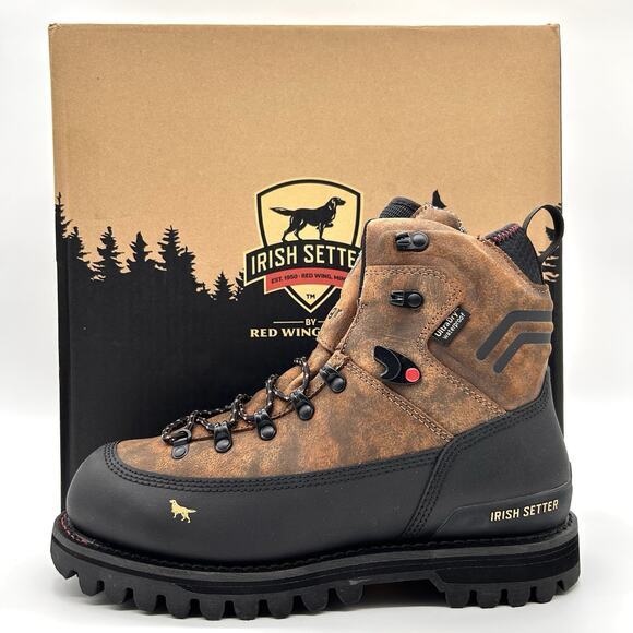 Irish Setter Elk Tracker XD Hunting Boots Mens Size 9 Wide Waterproof 200g 3981 - Picture 1 of 14
